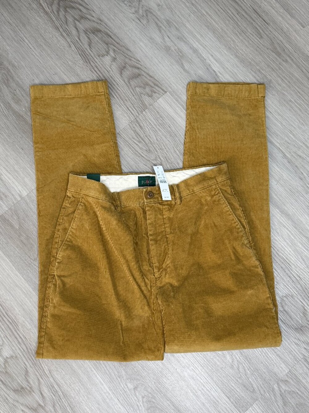 J. Crew Broken-in Straight pant in stretch corduroy NWT - Picture 2 of 7